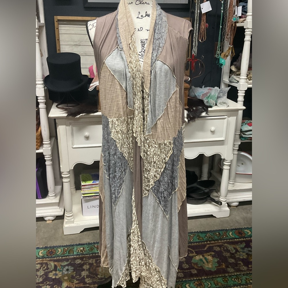 Bohemian Patchwork Sleeveless - image 1